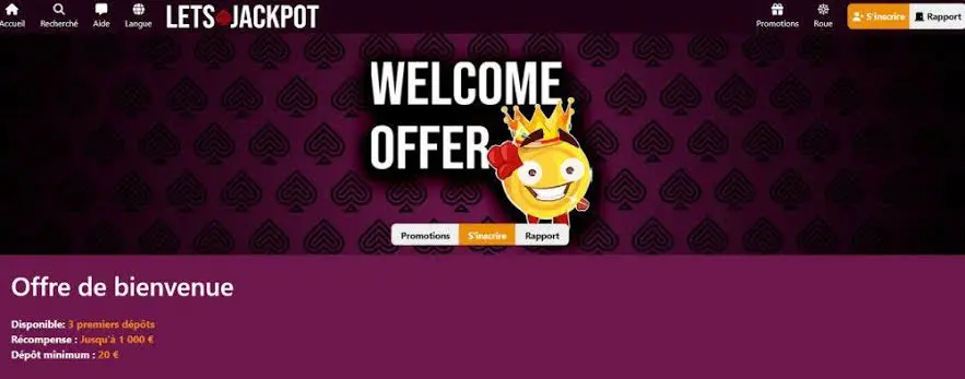 LetsJackpot Casino Nederland – Analyse van spellen en bonussen image 1