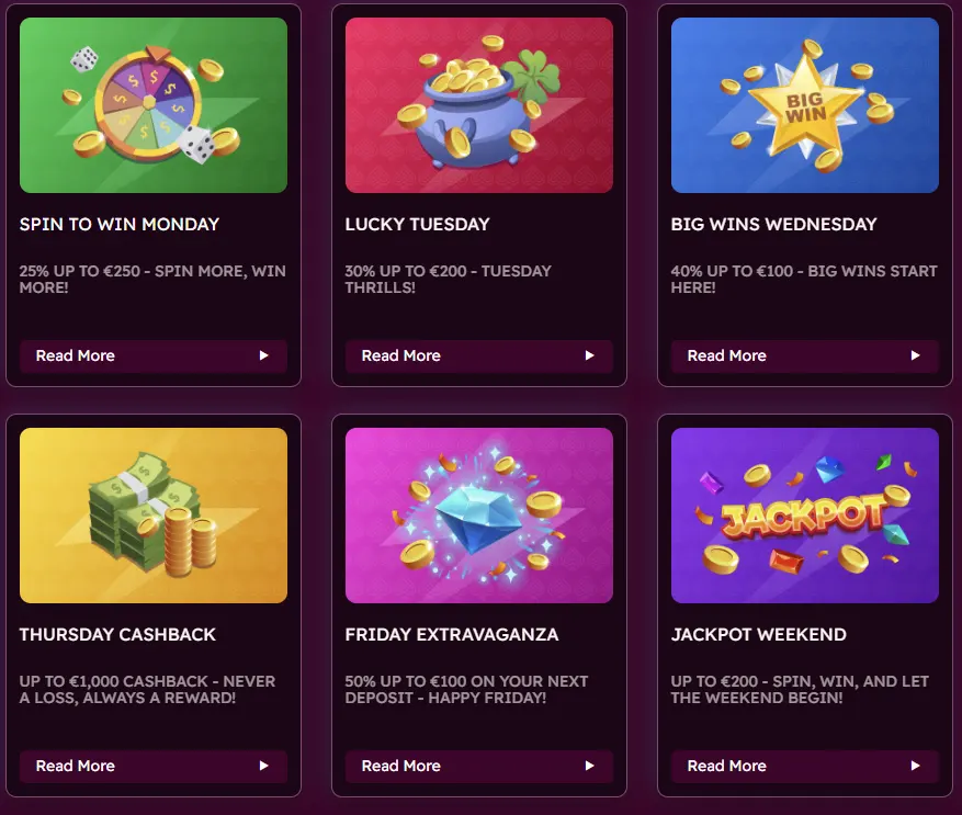 Promoties van LetsJackpot Casino
